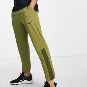 Nike‎ | Pro Training Flex Vent Max Dri-Fit Joggers in Khaki Green Size XL